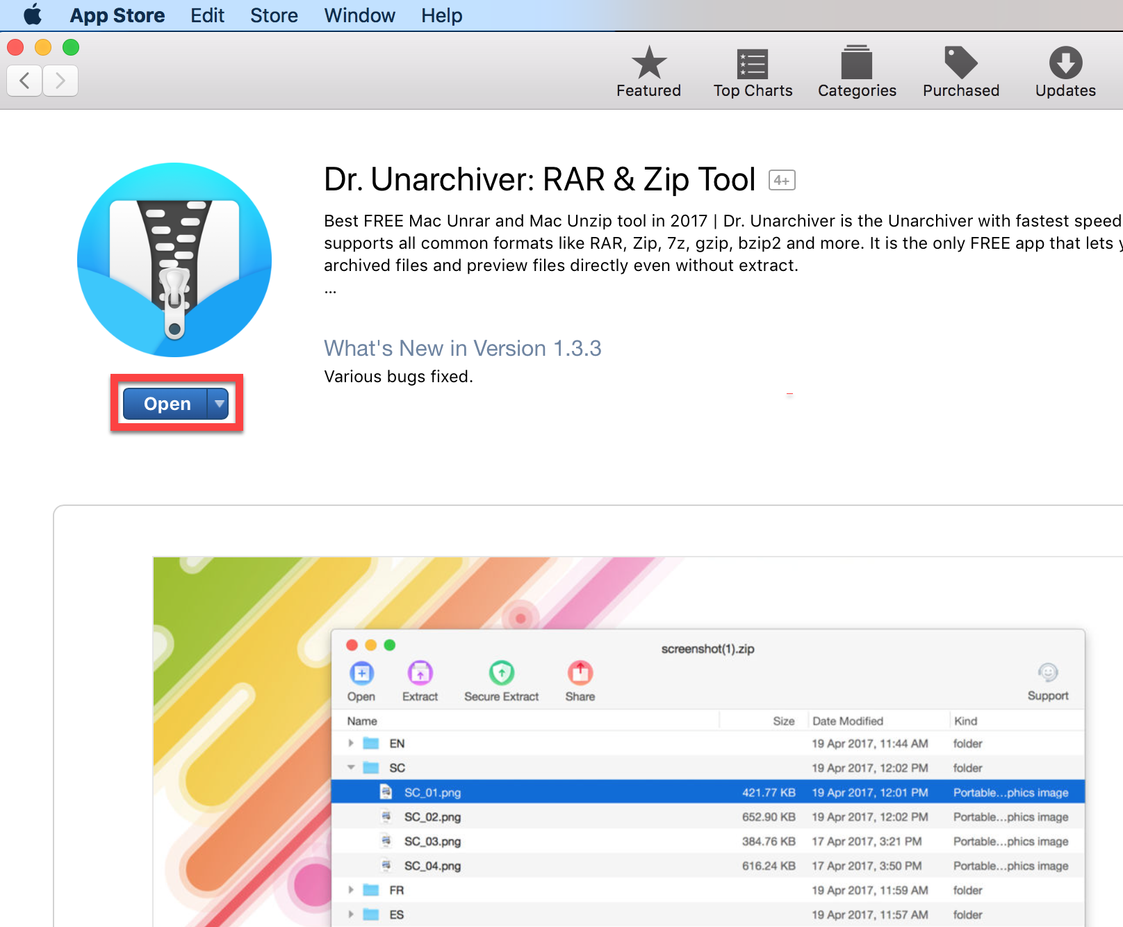 unarchiver mac download